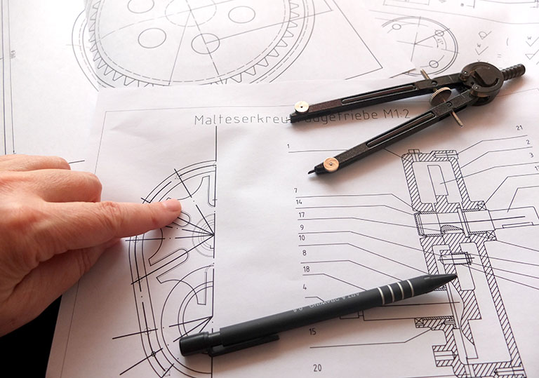 Medical Device Design and Development draft drawings