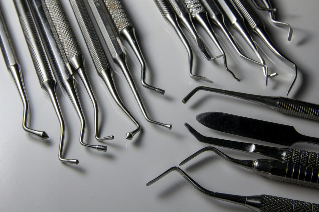 Reusable stainless steel hand instruments, the kind of product that can go through Class I medical device self-certification in the UK